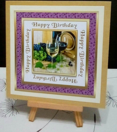 SC Wine & grapes by Benita Jenkinson