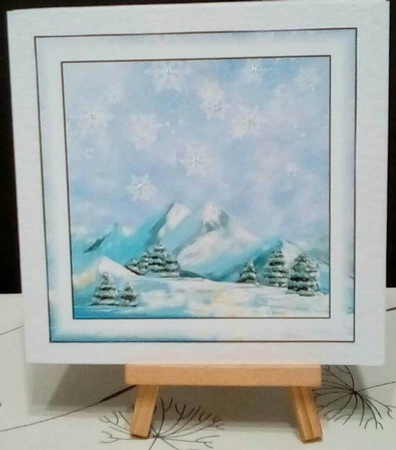 Simple Winter Landscape Bumper Kit (christmas or birthday) by Benita Jenkinson