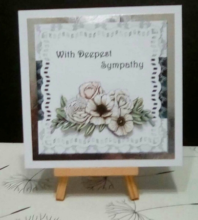 Sympathy Flowers by Benita Jenkinson