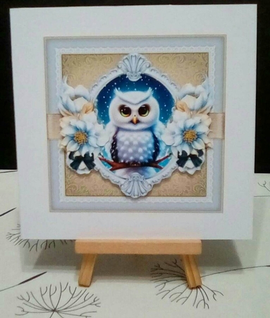 Winter Owl mini kit by Benita Jenkinson