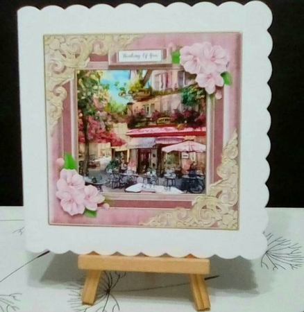 Lovely Watercolor Birthday Topper by Benita Jenkinson