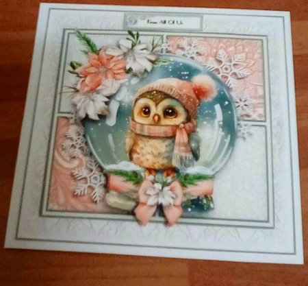 Cute Owl Snow globe  by Benita Jenkinson