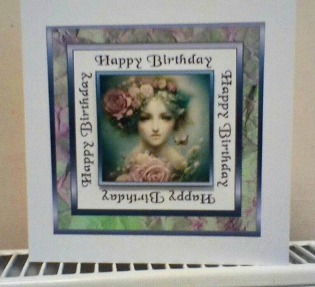 SC Beautiful lady with roses by Benita Jenkinson