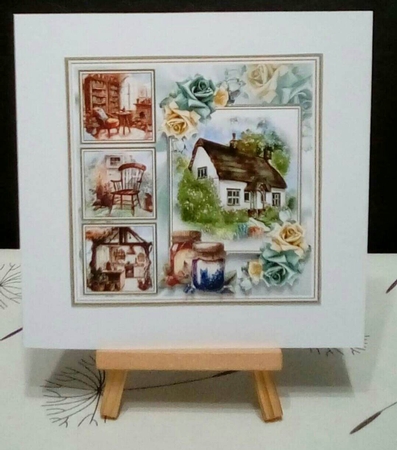 Cottage Life Collage 03 Mini Page Kit by Benita Jenkinson