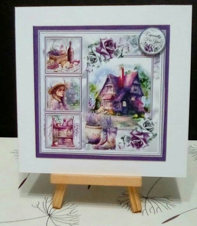 Cottage Life Collage 04 Mini Page Kit by Benita Jenkinson