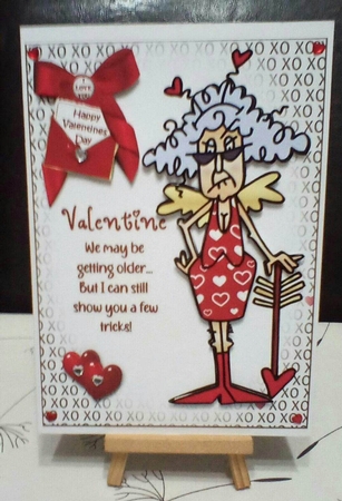 Stella knows a few tricks Valentine insert by Benita Jenkinson
