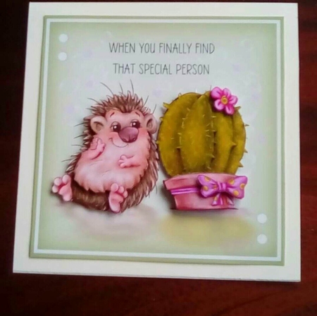 Hedgehog romance by Benita Jenkinson