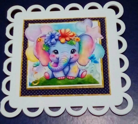 Baby Party Elephant BUNDLE-2 by Benita Jenkinson