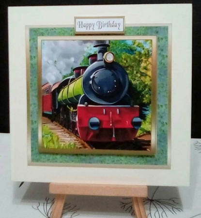 SC Old steam train by Benita Jenkinson