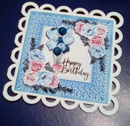 Birthday Roses bBalloons Mini Kit by Benita Jenkinson