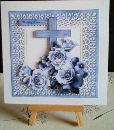 Sympathy Roses Mini Kit by Benita Jenkinson