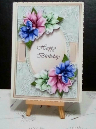 Mixed  Magnolia Blossoms A5 Mini Kit by Benita Jenkinson