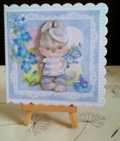 Cute Little Birthday Kitten Mini Kit  by Benita Jenkinson