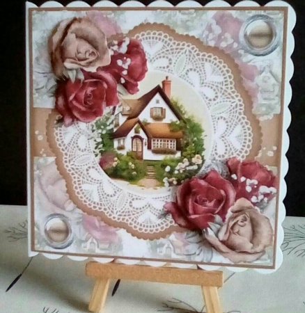 Roses around the home by Benita Jenkinson