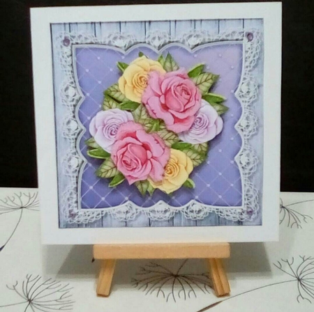 Roses and Lace Mini Kit by Benita Jenkinson