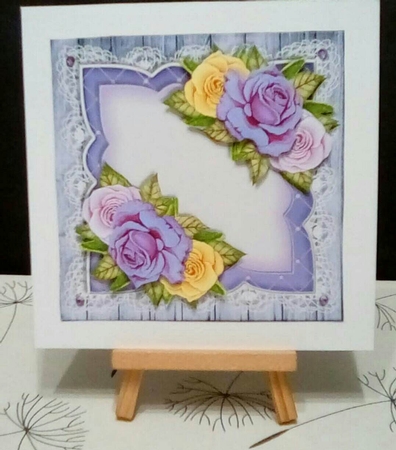  Lace  and Roses  Mini Kit by Benita Jenkinson