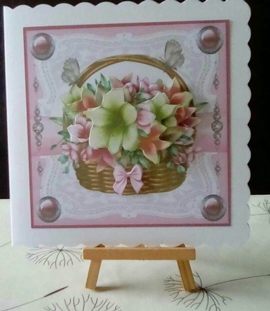 Diamonds flowers and Butterflies by Benita Jenkinson