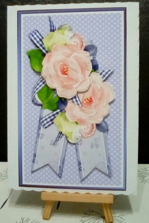 A5   Wonderful birthday  roses by Benita Jenkinson