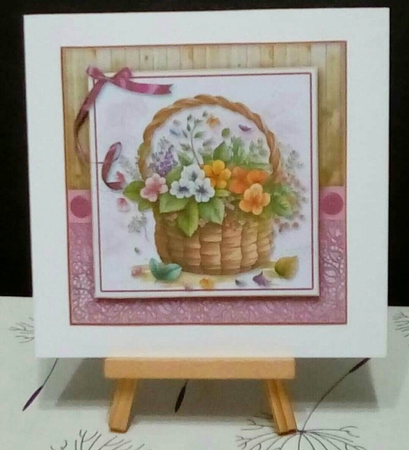 Flower Baskets & Butterflies Kit-5 by Benita Jenkinson