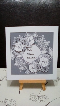VintageRoses Sympathy Mini Kit by Benita Jenkinson