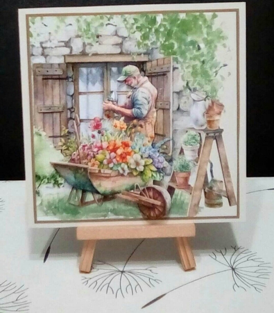 Gardening days three by Benita Jenkinson