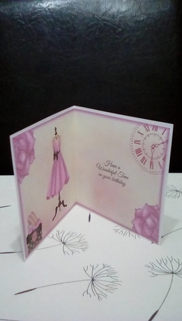 Party Time Dress Card by Benita Jenkinson