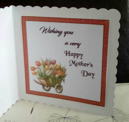 Barrow full of tulips mini kit by Benita Jenkinson