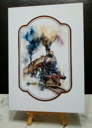 Steam Trains Toppers by Benita Jenkinson