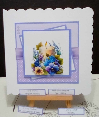 Candle Burning Bright #2 by Benita Jenkinson