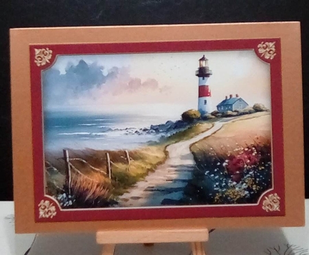 Masculine Lighthouse Cards Kit 2 by Benita Jenkinson