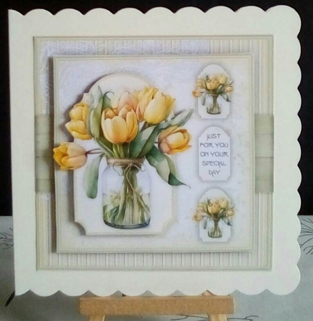 Spring Tulips 5 Mini Kit by Benita Jenkinson
