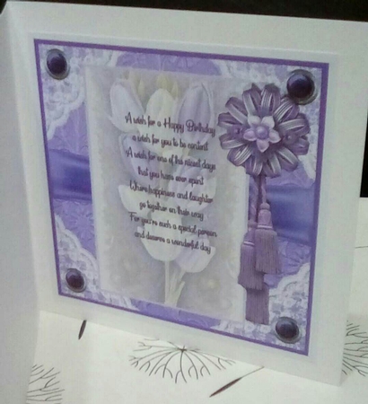 Purple tulips by Benita Jenkinson