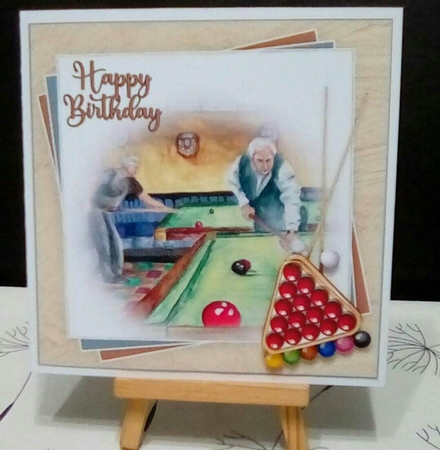 Snooker Player Mini Kit     by Benita Jenkinson
