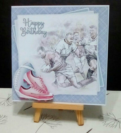 Rugby Lover  Mini Kit #4    by Benita Jenkinson