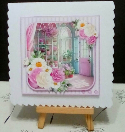 The Sunroom - Decoupage Card Mini Kit by Benita Jenkinson
