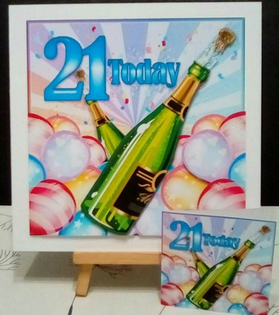 21st Birthday mini kit by Benita Jenkinson