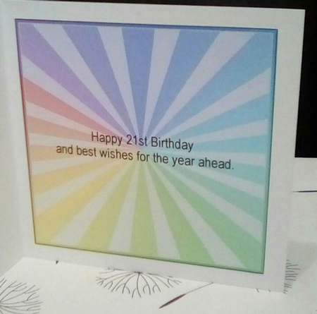 21st Birthday mini kit by Benita Jenkinson