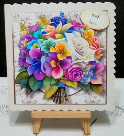 Beautiful Floral Bouquet 3 by Benita Jenkinson