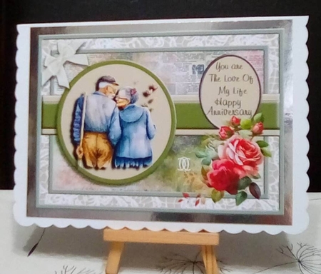 Love of My Life Anniversary Toppers by Benita Jenkinson
