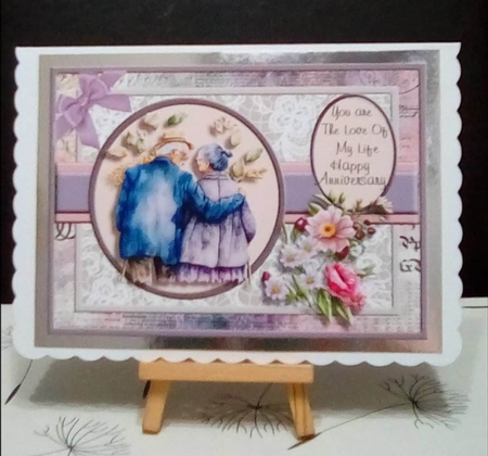 Love of My Life Anniversary Toppers by Benita Jenkinson