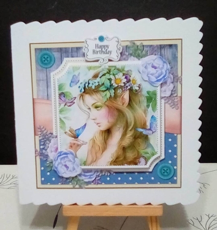 Spring Garden Butterfly Fairy by Benita Jenkinson