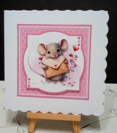 Just For You With Love (7x7 inch square card kit) by Benita Jenkinson