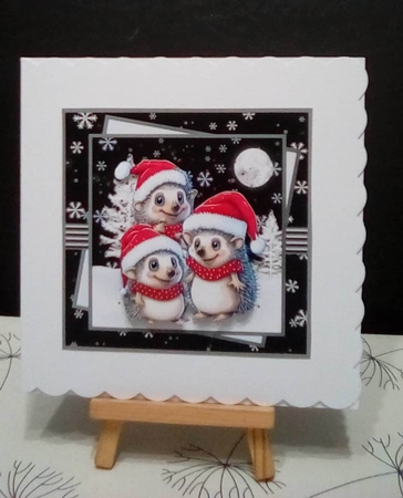 The Hedgehog squad 7x7 by Benita Jenkinson