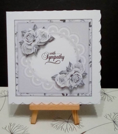 Sympathy Roses Mini Kit by Benita Jenkinson