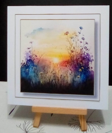 Simple Wildflower Field 4 by Benita Jenkinson