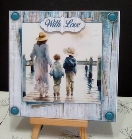 Mothers Day At The Pier Mini Kit  by Benita Jenkinson