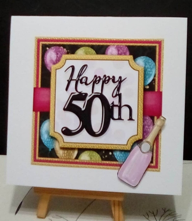 Birthday Ages Card Topper Kit by Benita Jenkinson