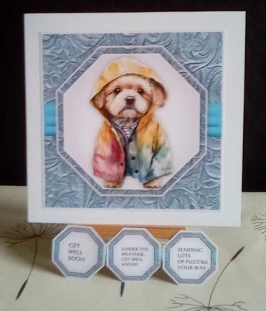 Topper Get Well Soon  Puppy 5 by Benita Jenkinson