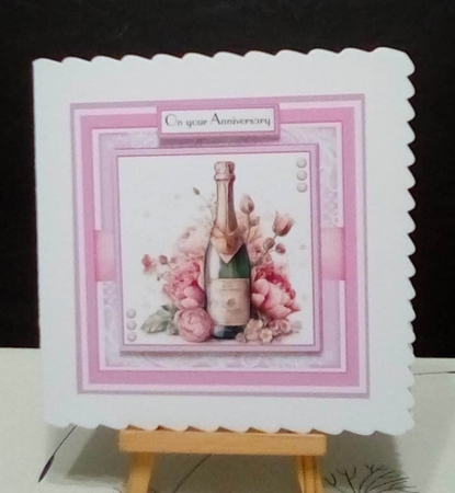 Champagne Anniversary Wishes by Benita Jenkinson