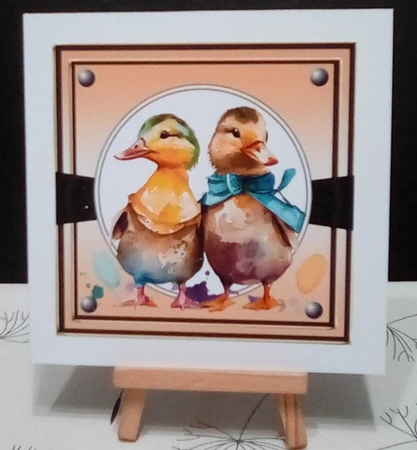 SWEET DUCKLING COUPLE by Benita Jenkinson